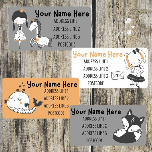 Spring Mini Address Labels