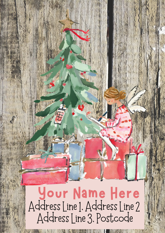 Winter Scene Christmas Address Labels