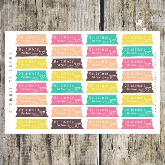 Airmail Stickers