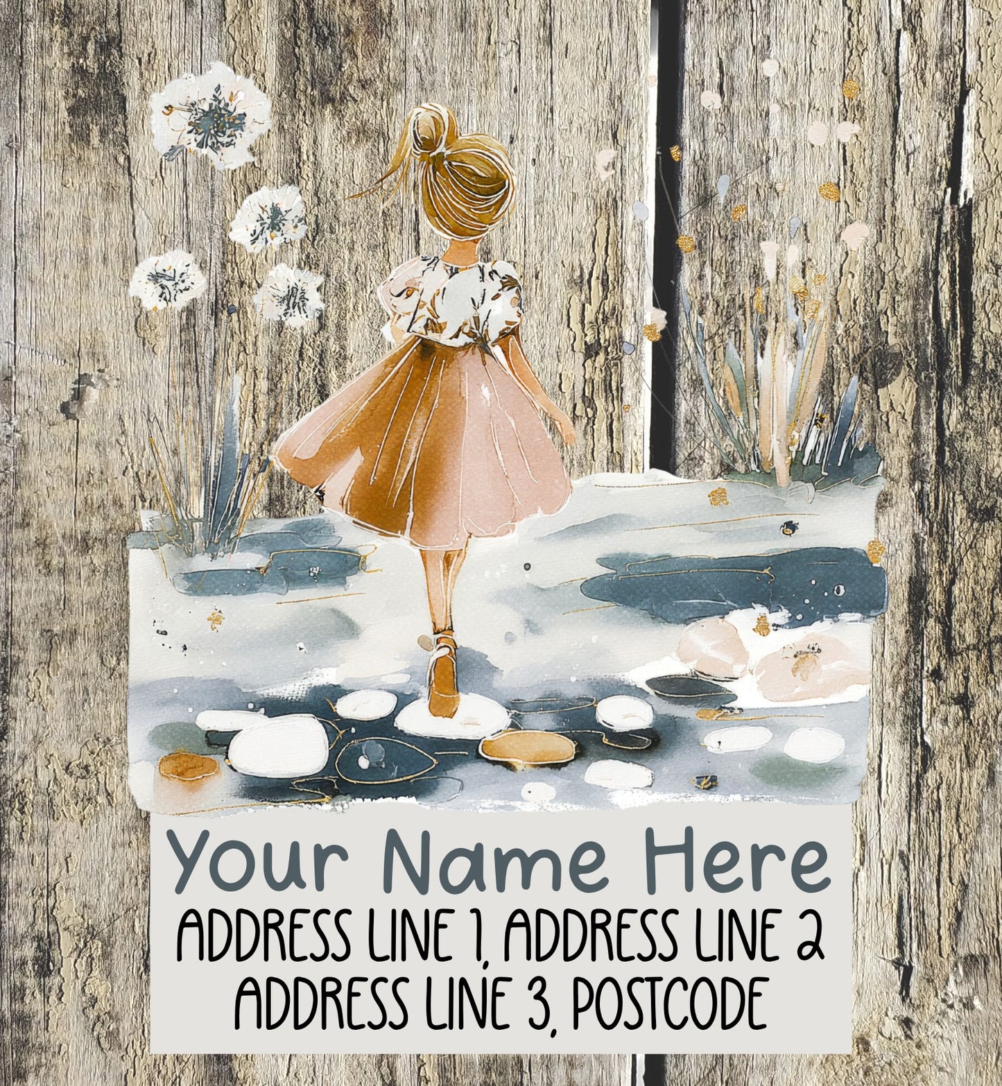Autumn Scenic Address Labels
