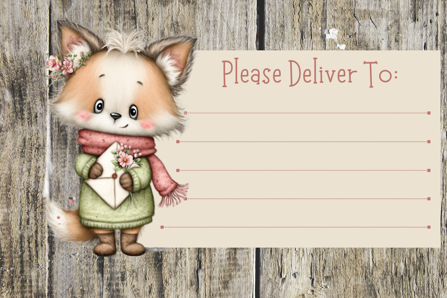 Please Deliver To Labels