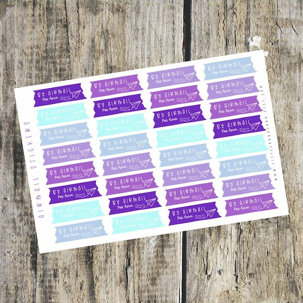 Airmail Stickers