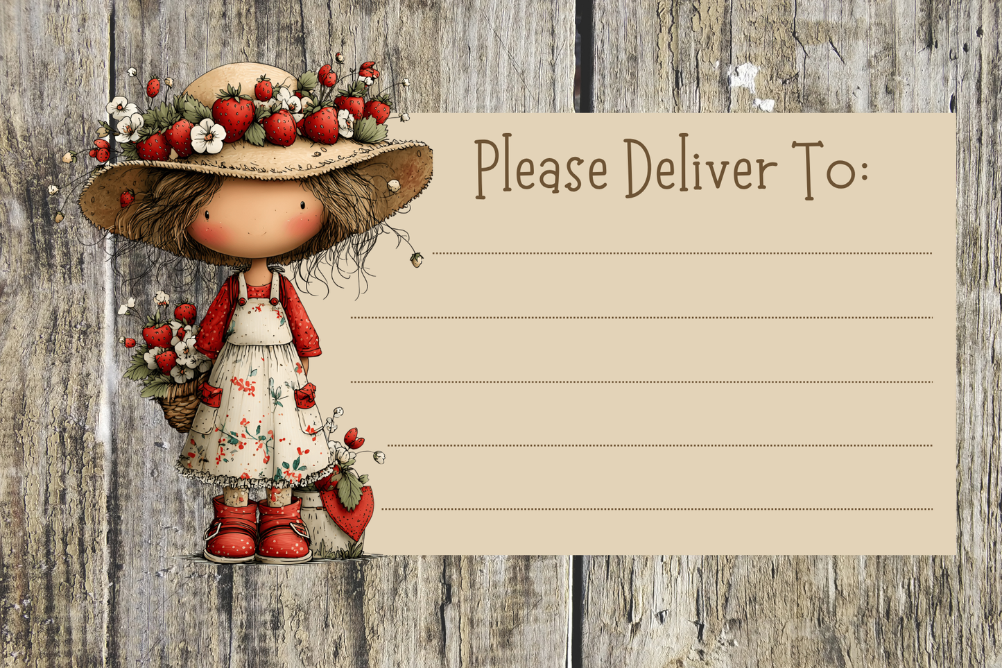 Please Deliver To Labels