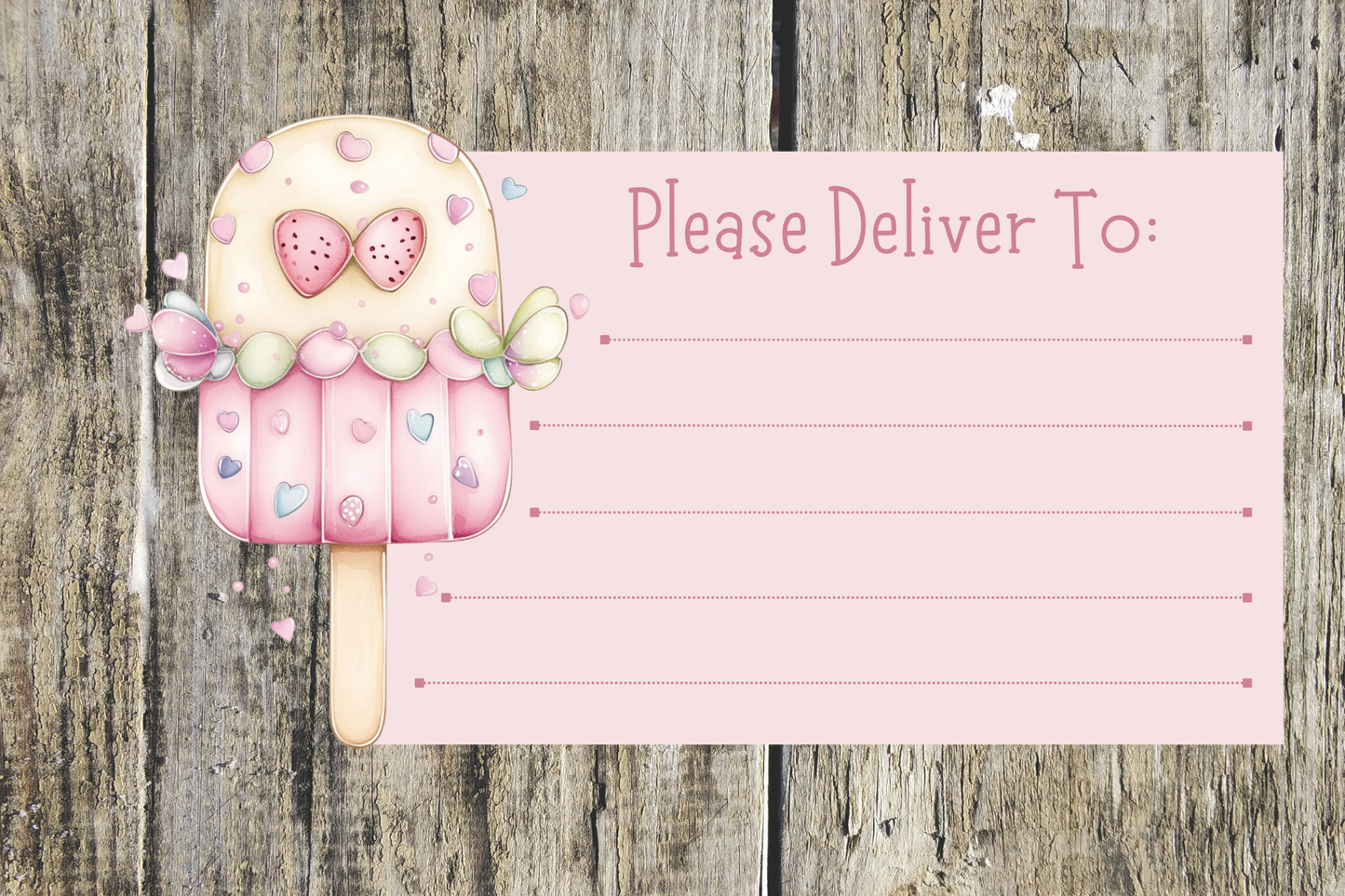 Please Deliver To Labels