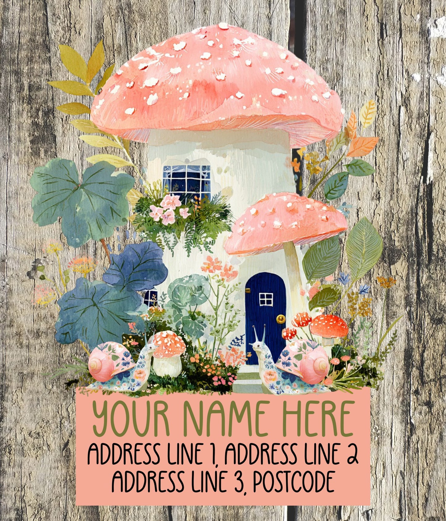 Spring Forest Address Labels