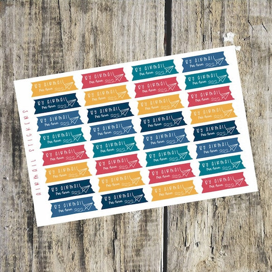 Airmail Stickers