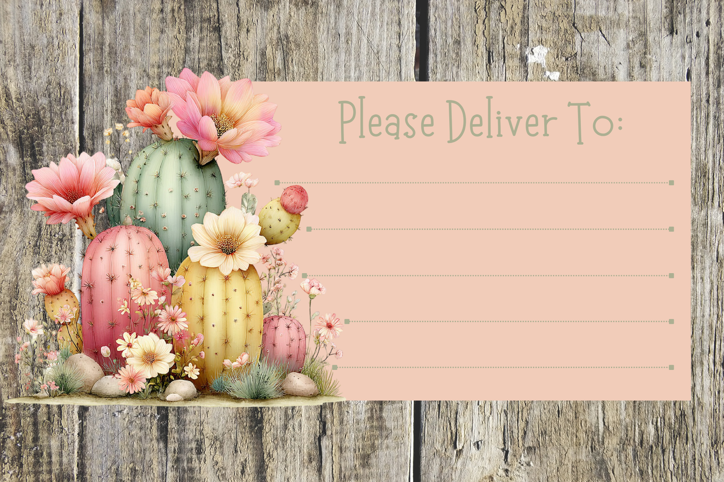 Please Deliver To Labels