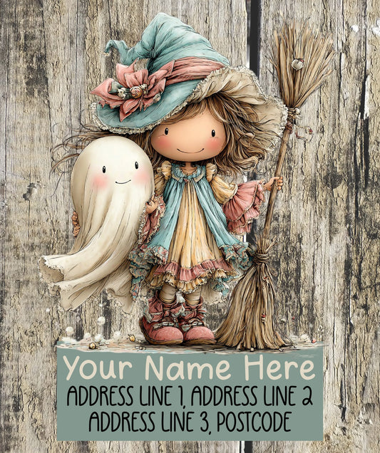 Pastel Witchy Address Labels