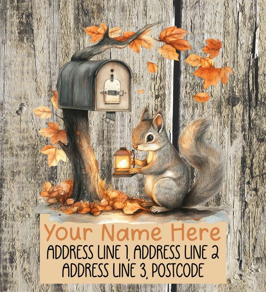Squirrel Mail Address Labels