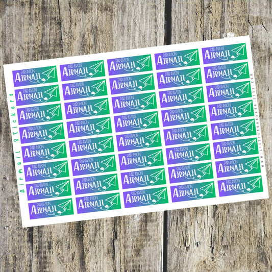 Airmail Stickers