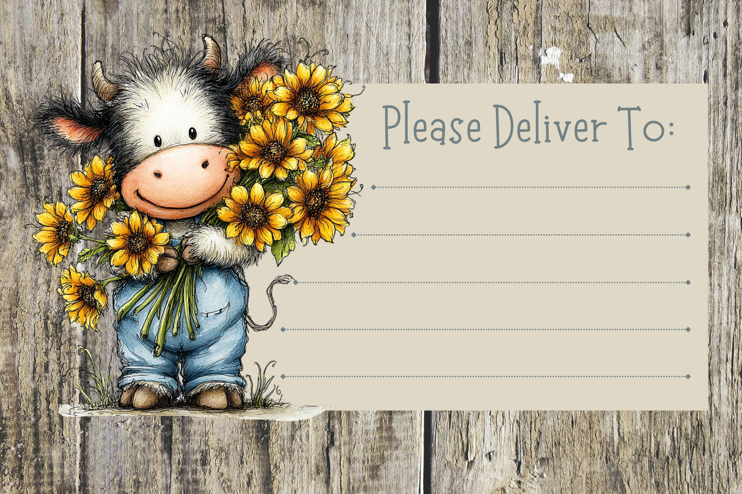 Please Deliver To Labels