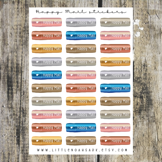 Happy Mail Stickers
