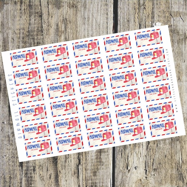Airmail Stickers