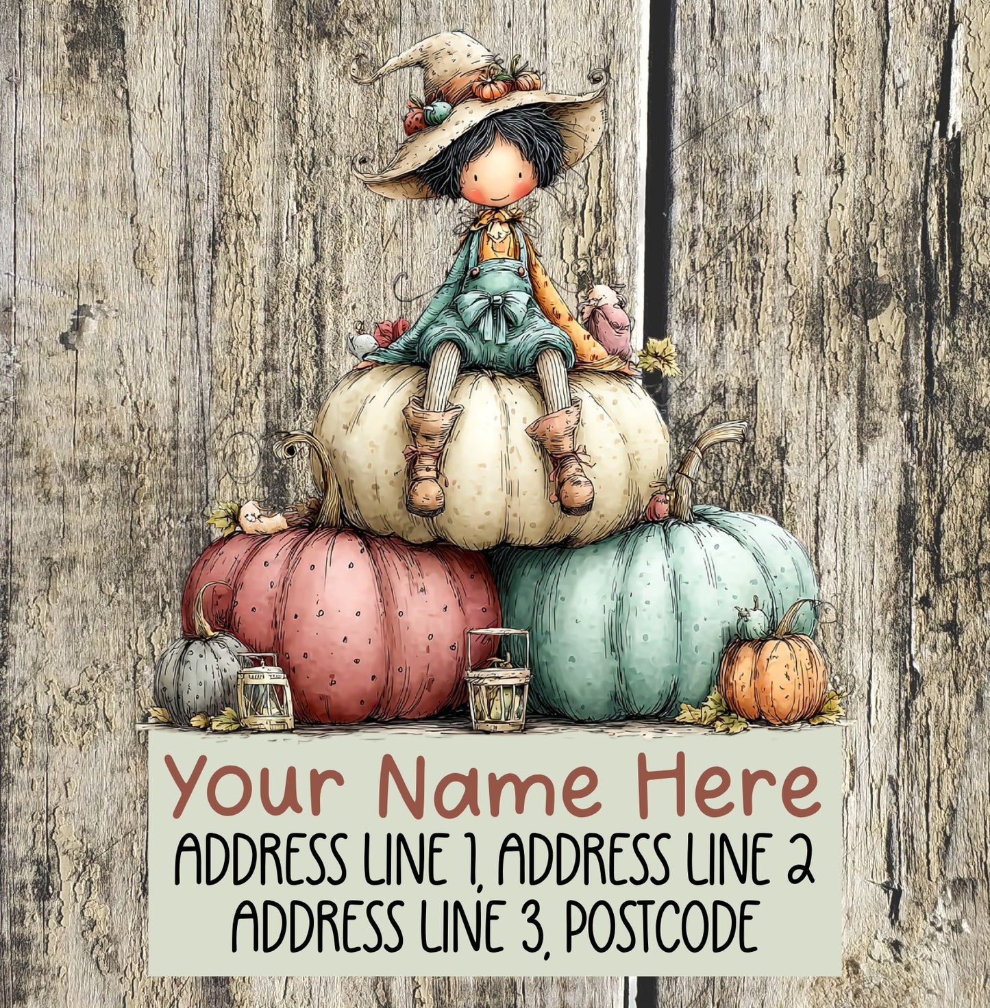 Pastel Witchy Address Labels