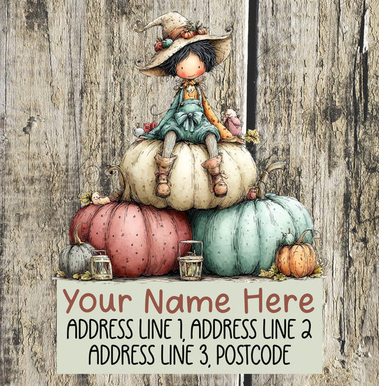 Pastel Witchy Address Labels