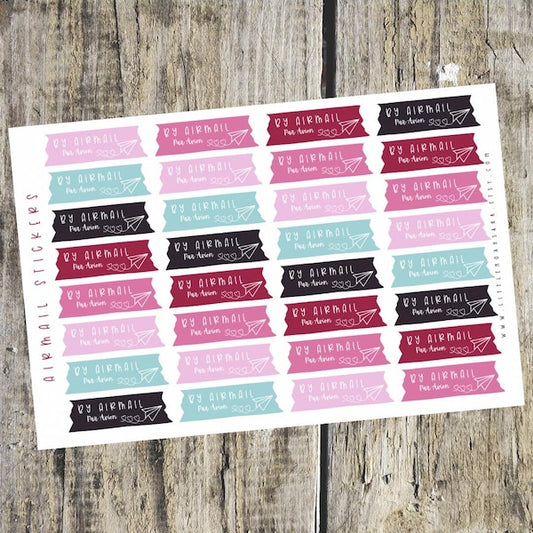 Airmail Stickers