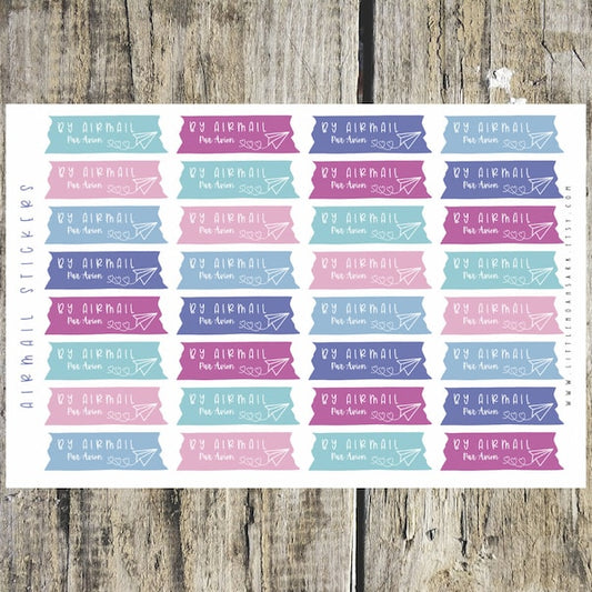 Airmail Stickers