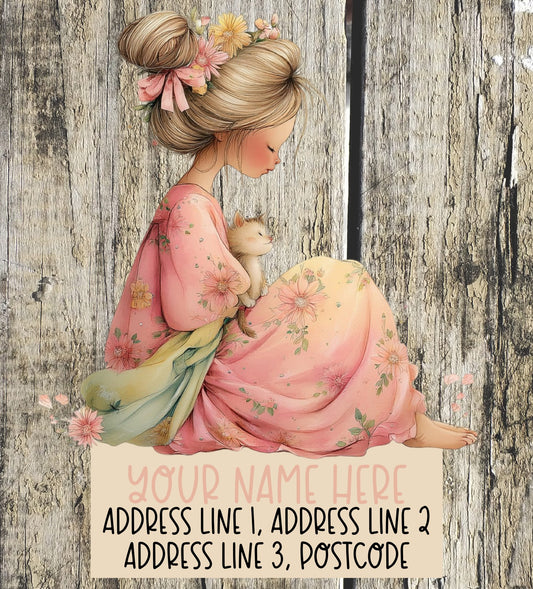 Kawaii Summer Fruit Address Labels