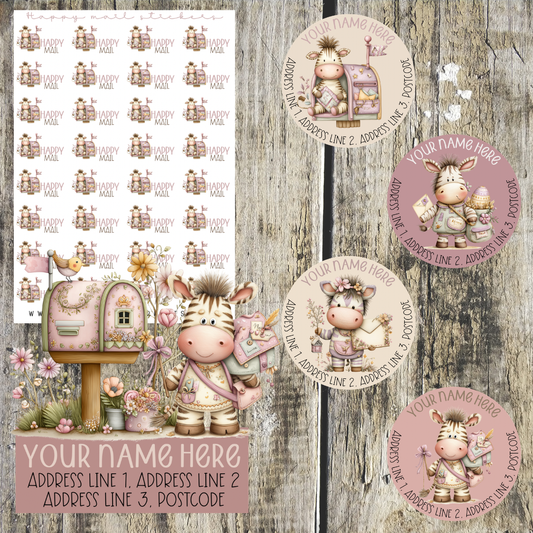 Zebra Mail mini label bundle
