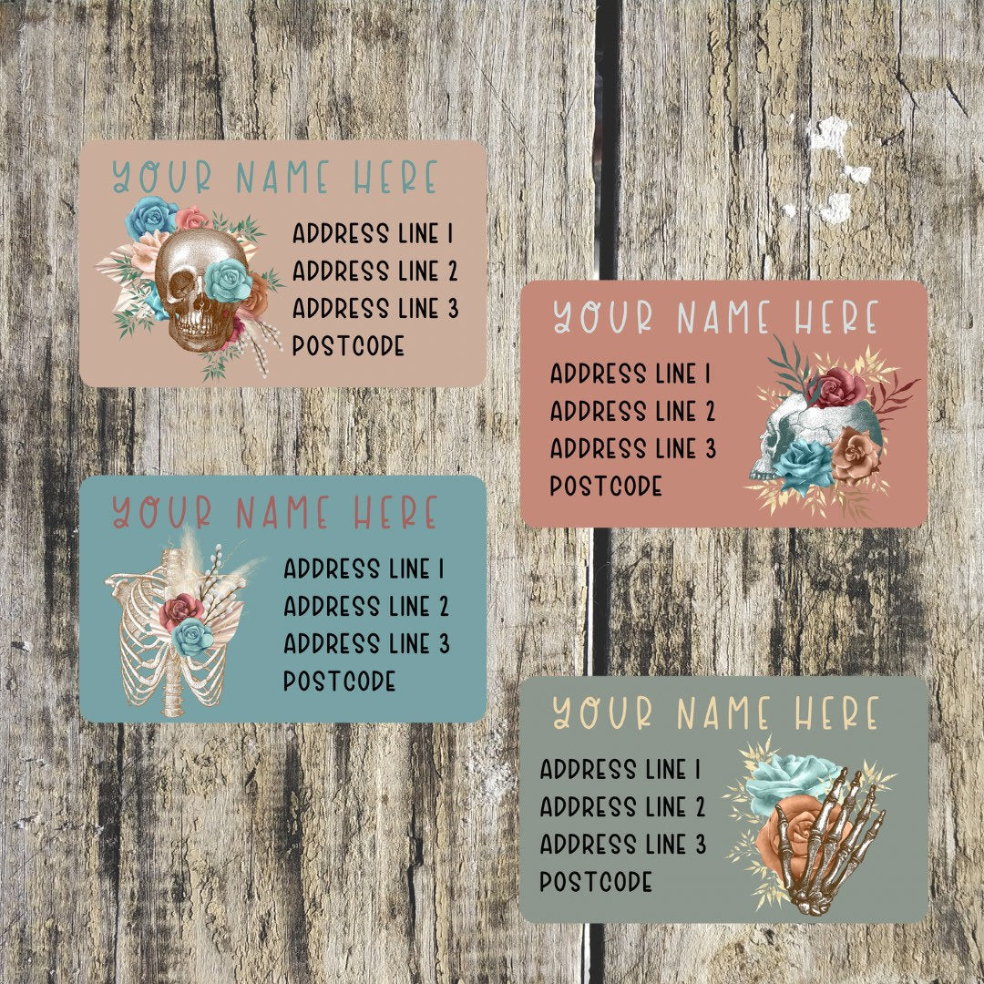 Gothic Mini Address Labels