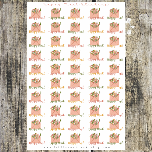 Mini Happy Mail Stickers