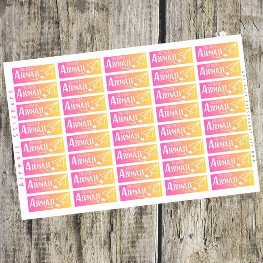 Airmail Stickers