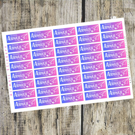 Airmail Stickers