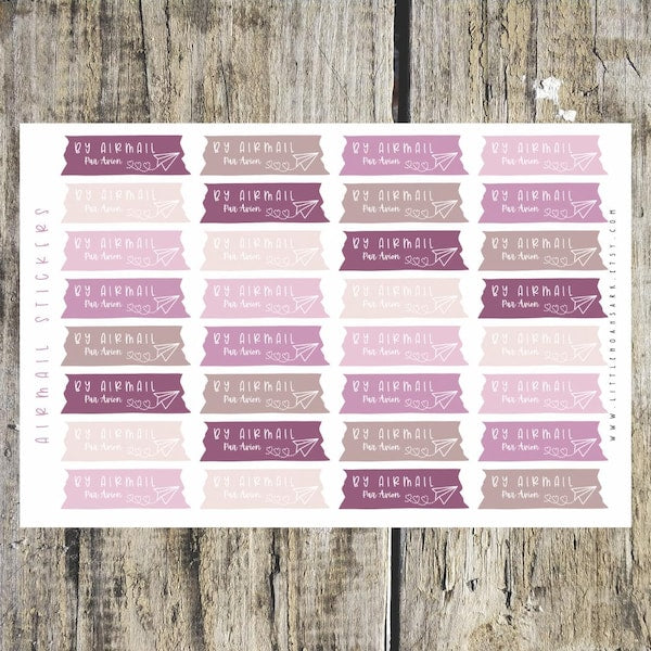 Airmail Stickers