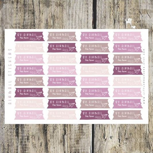 Airmail Stickers