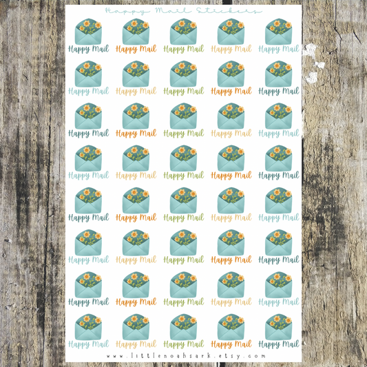 Mini Happy Mail Stickers