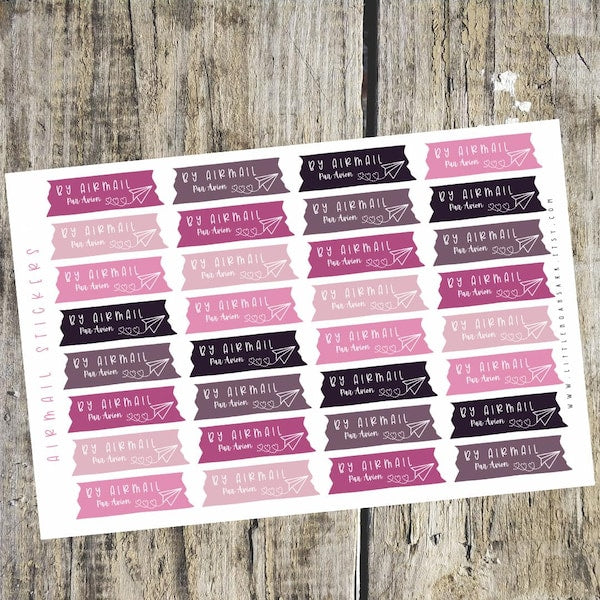 Airmail Stickers