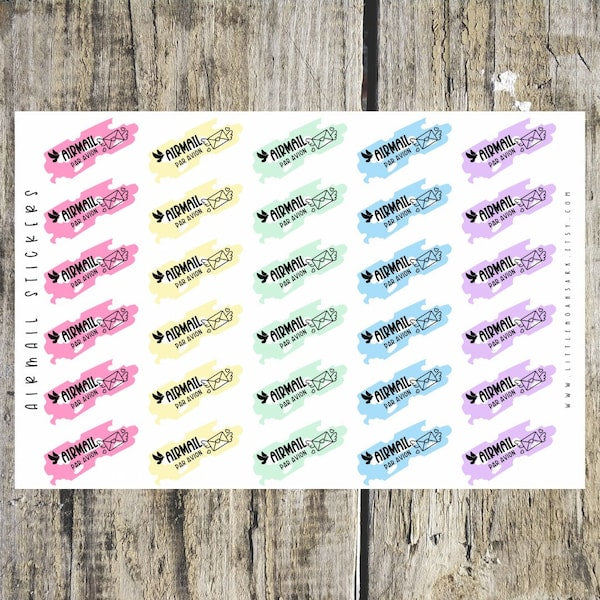 Airmail Stickers