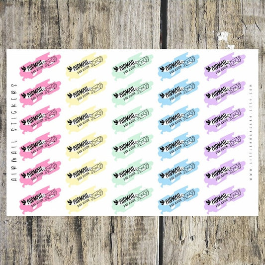 Airmail Stickers