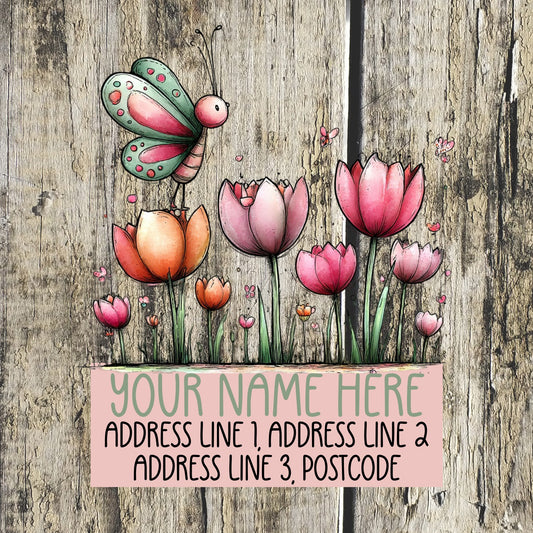 Butterfly Address Labels