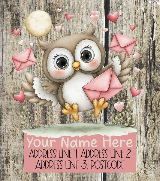 Forest Animal Mail Address Labels