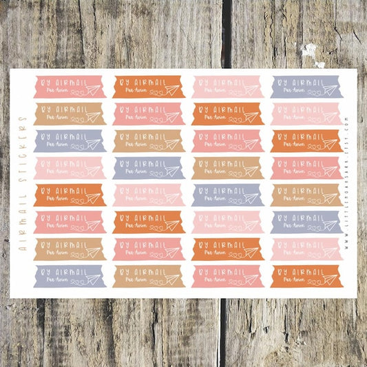 Airmail Stickers