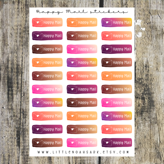 Happy Mail Stickers