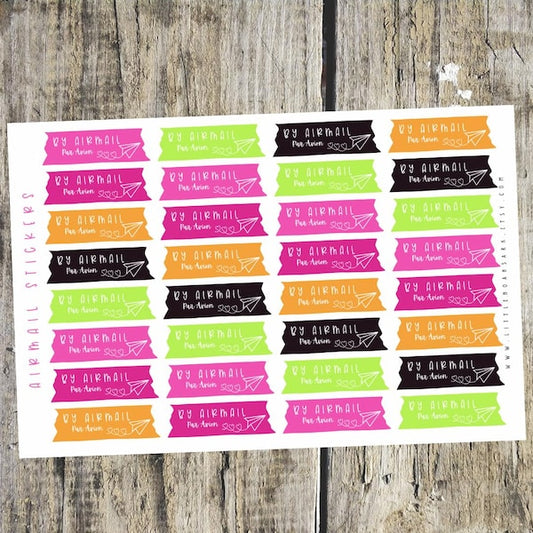 Airmail Stickers