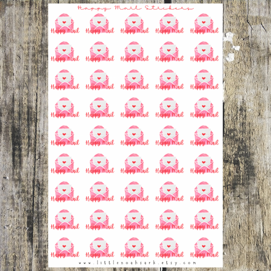 Mini Happy Mail Stickers