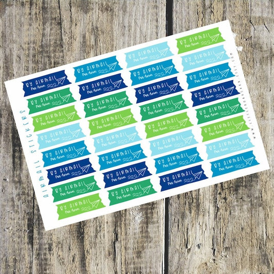Airmail Stickers