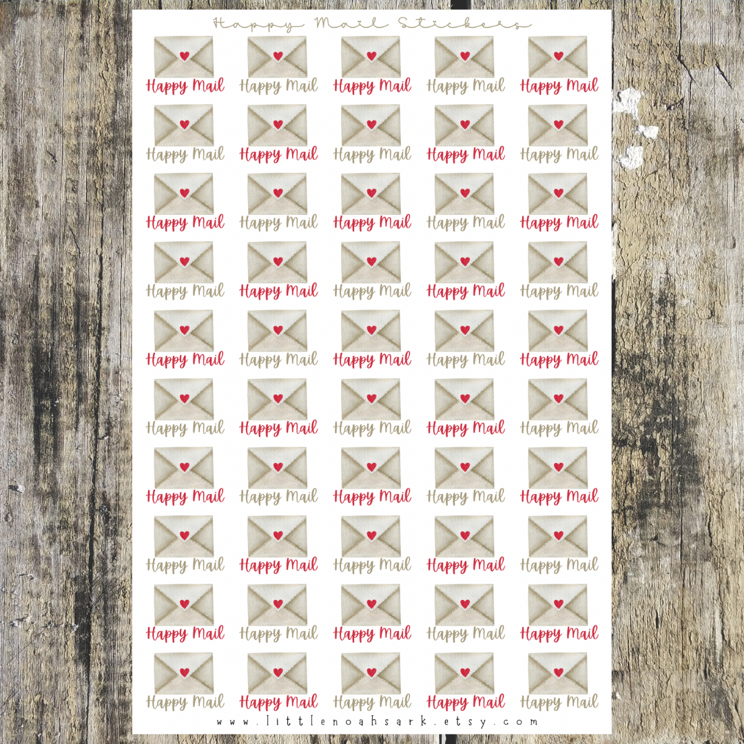 Mini Happy Mail Stickers