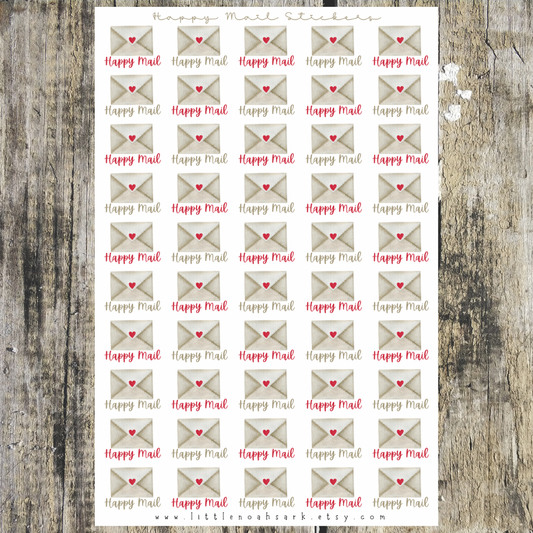 Mini Happy Mail Stickers