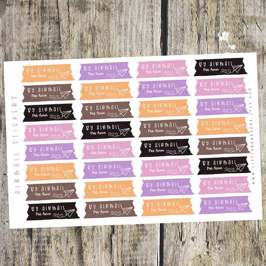 Airmail Stickers
