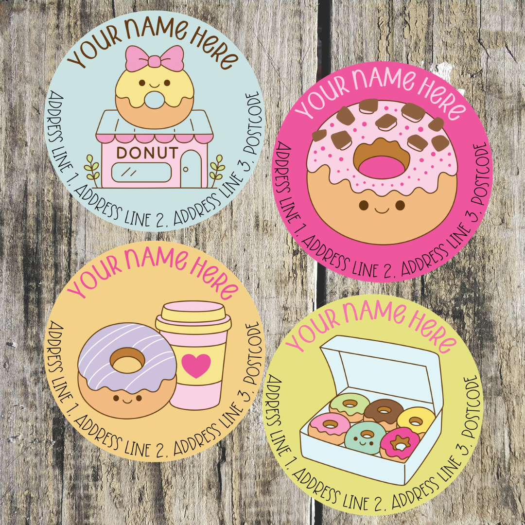 Donut Address Labels