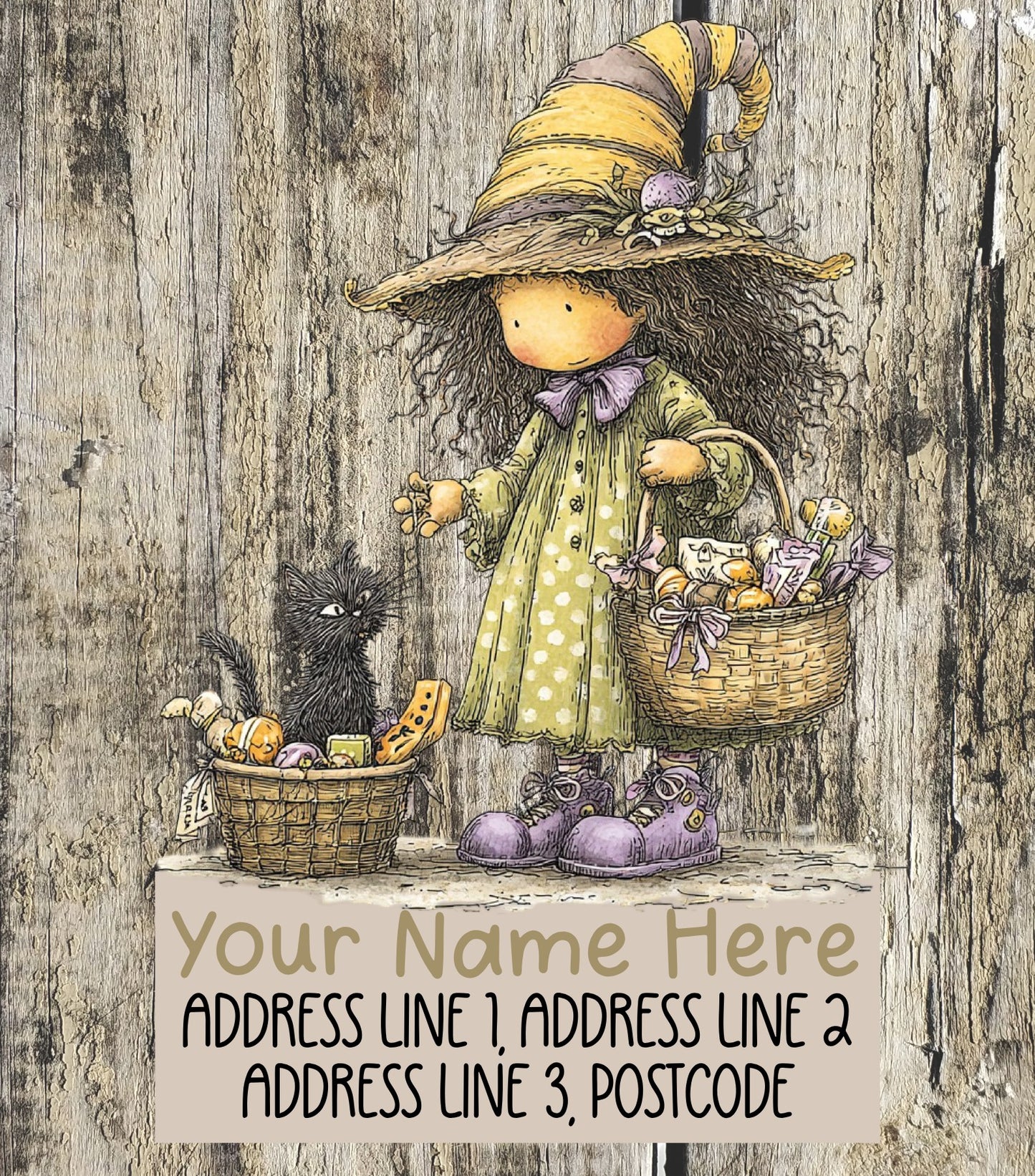 Witchy Address Labels