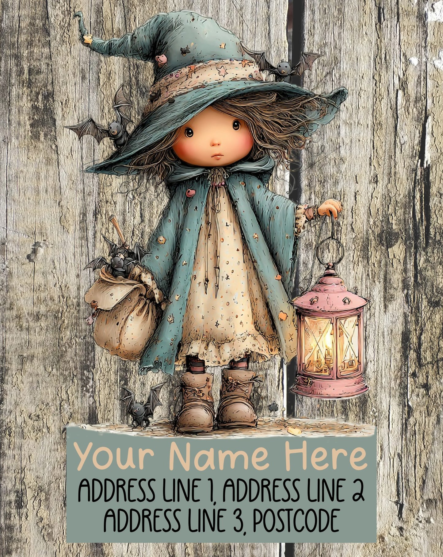 Pastel Witchy Address Labels