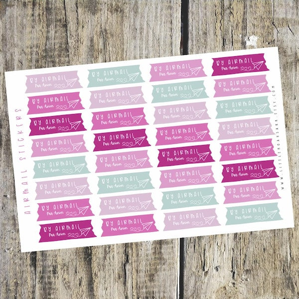 Airmail Stickers