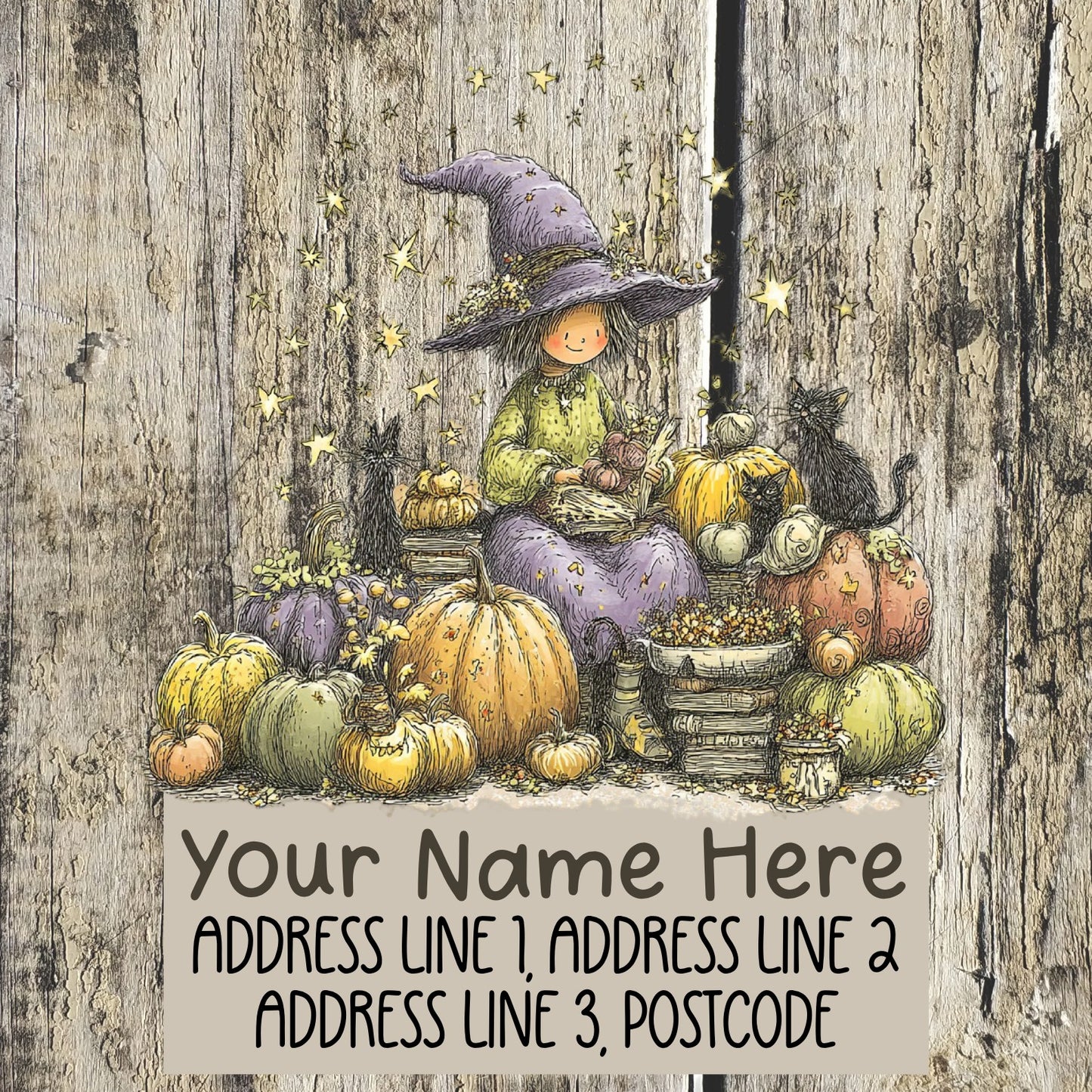 Witchy Address Labels
