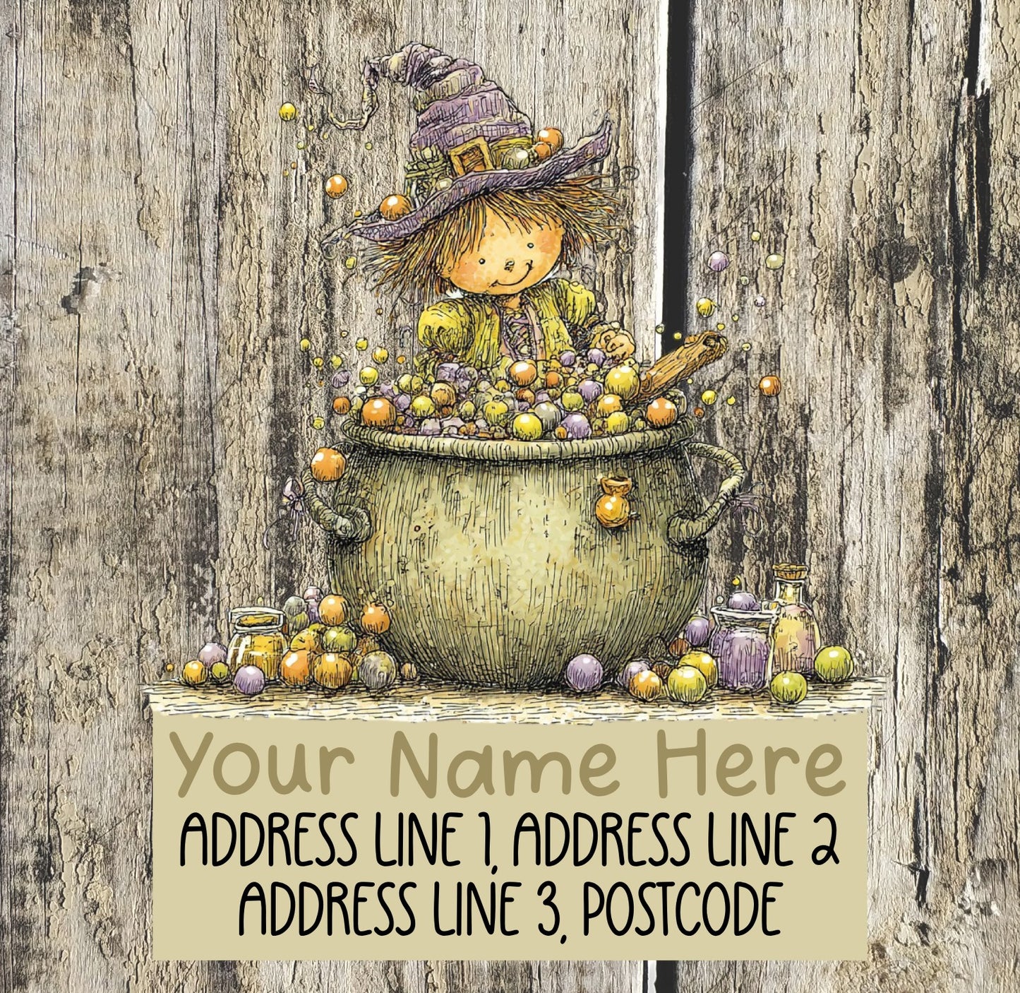 Witchy Address Labels